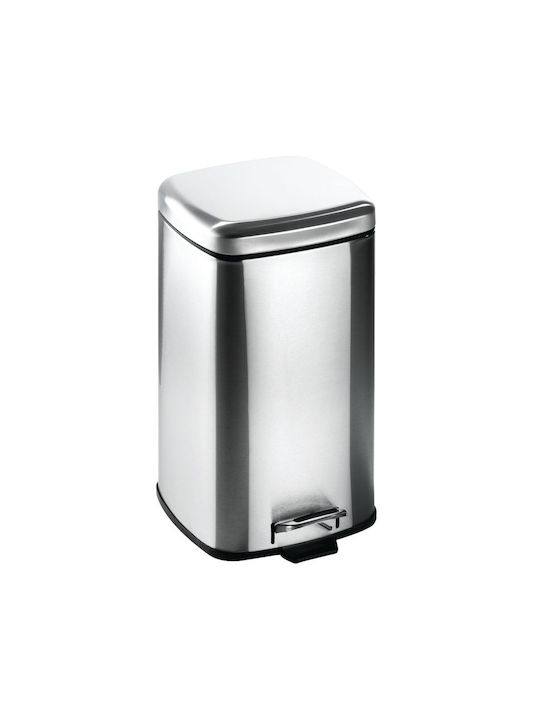 Orion Waste Bin Waste made of Stainless Steel with Pedal Gray 12lt 1pcs
