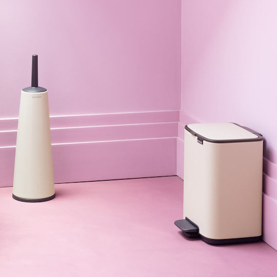 Brabantia Brabantia Mülleimer Mit Pedal Kunststoff Mit Peda Beigen 4lt