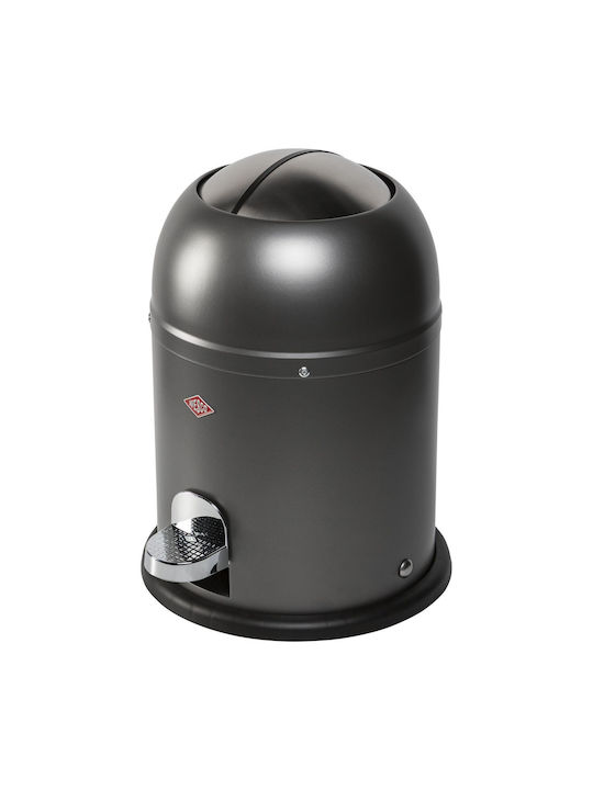 Wesco Wesco Kunststoff Mülleimer Grau 6lt