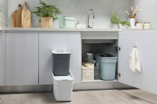 Curver Plastic Blue Waste Bin 30lt