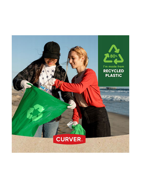 Curver Coș de Gunoi Plastic Negru 25lt 1buc