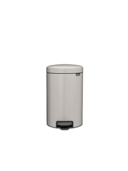 Brabantia Newicon Coș de Gunoi Plastic Gri 12l