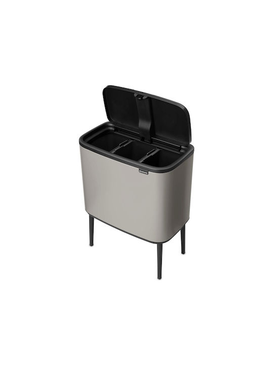 Brabantia Bo Touch Coș de Gunoi Plastic Gri