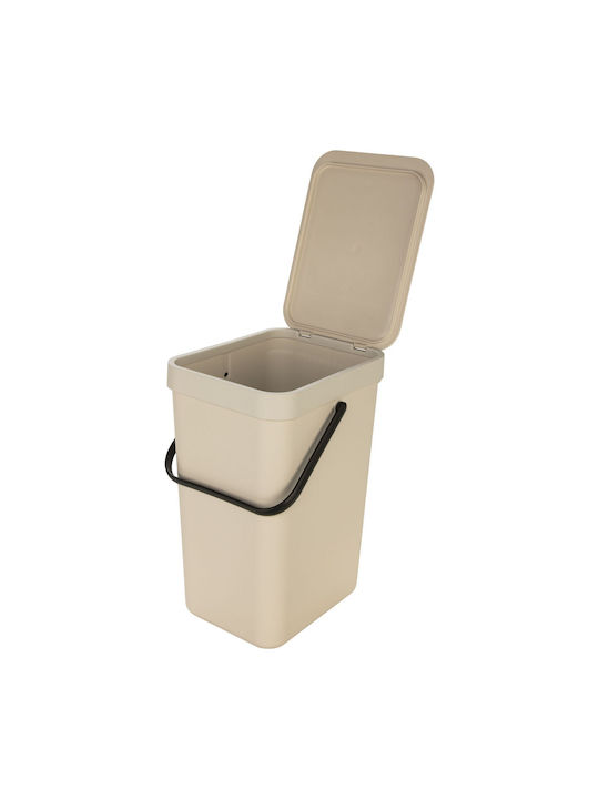 Brabantia Sort&go Mülleimer Kunststoff Beiges 12lt