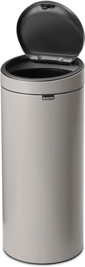 Brabantia Κάδος Απορριμμάτων Πλαστικός Γκρι 30lt
