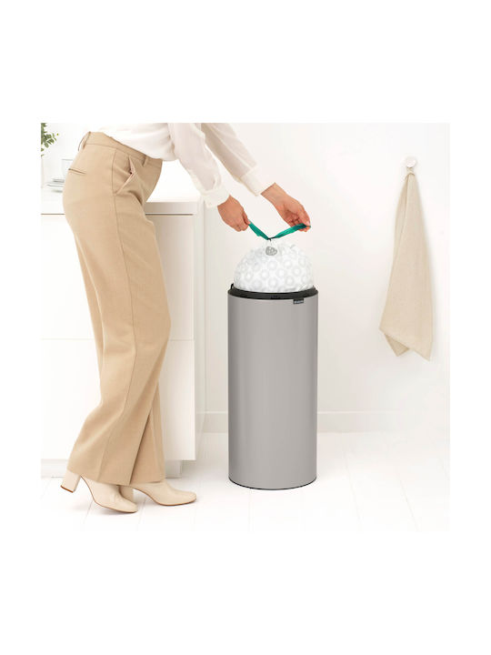 Brabantia Brabantia Kunststoff Mülleimer Grau 30lt