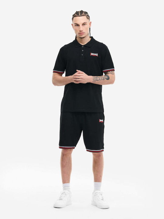 Αθλητική Ανδρική Βερμούδα Σετ Black/white/red
