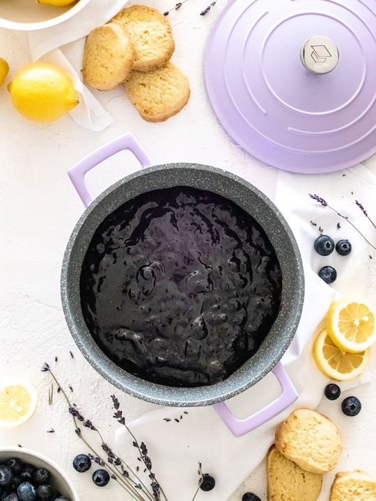 Kitchen Craft Дълбока Тенджера От Лят Алуминий 2.5л 20см