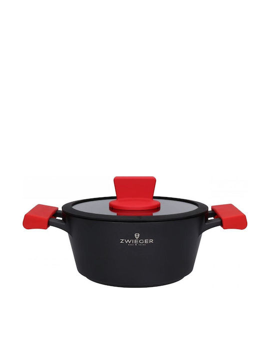 Zwieger Βαθιά Κατσαρόλα από Αλουμίνιο 2lt / 20cm