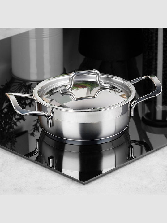 Orion Anett Deep Stainless Steel Pot 0.7L 14cm
