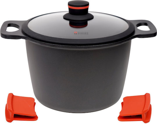 Zokura Noble Βαθιά Κατσαρόλα από Αλουμίνιο 6.3lt / 24cm