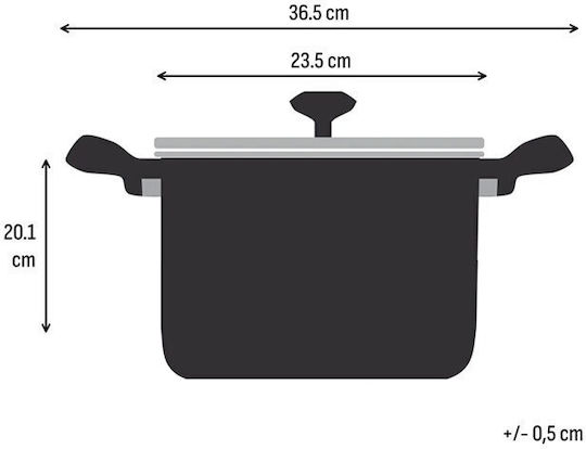 Tefal Emotion+ Oală Adâncă Din Oțel Inoxidabil 5.2lt 24cm