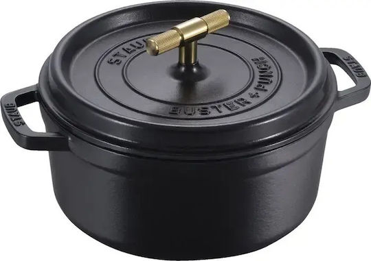 Staub Cocotte Deep Cast Iron Pot 3.8lt 24cm