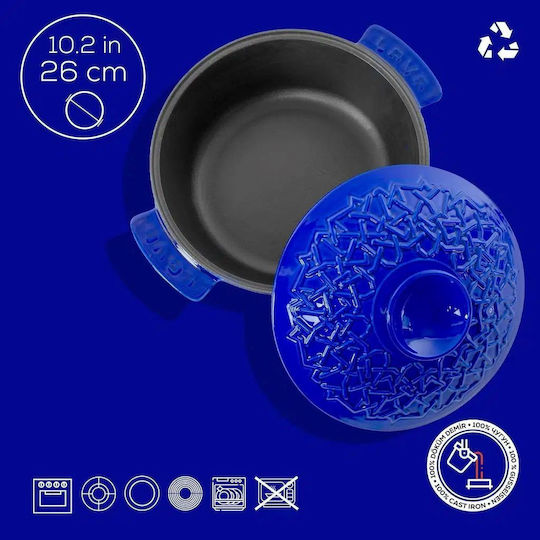 Lava Anatolia Cast Iron Stockpot 4.35L