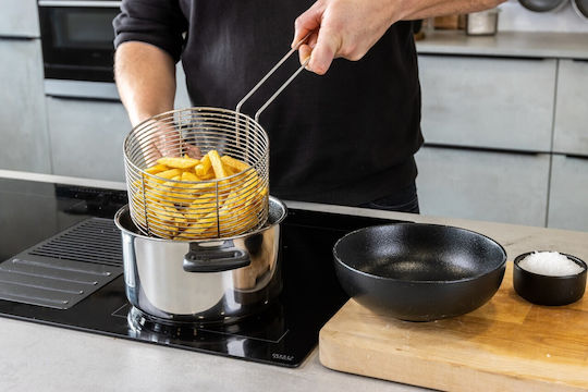 Kitchen Craft Ανοξείδωτη Κατσαρόλα Φριτέζα 3lt / 20cm