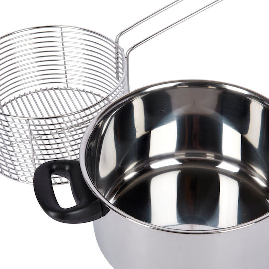 Kitchen Craft Ανοξείδωτη Κατσαρόλα Φριτέζα 3lt / 20cm