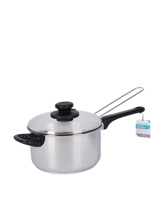 Kitchen Craft Ανοξείδωτη Κατσαρόλα Φριτέζα 3lt / 20cm