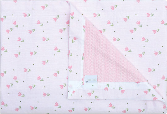 Summer Baby Nursery Swaddling Blanket Stylish Lirio Double-Sided Waffle Cotton Kentia 70x100 1 Piece