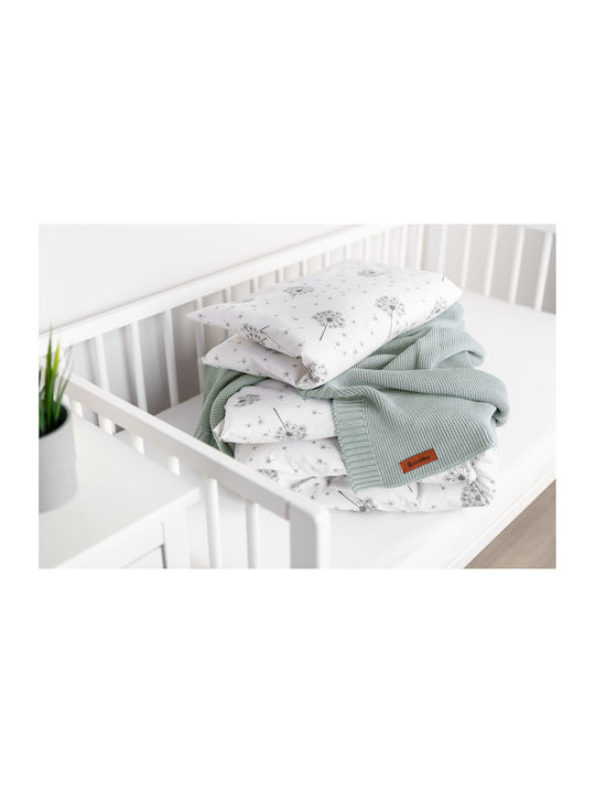 Sensillo Blanket Nursery Swaddling Blankets Bamboo Gray 80x100cm