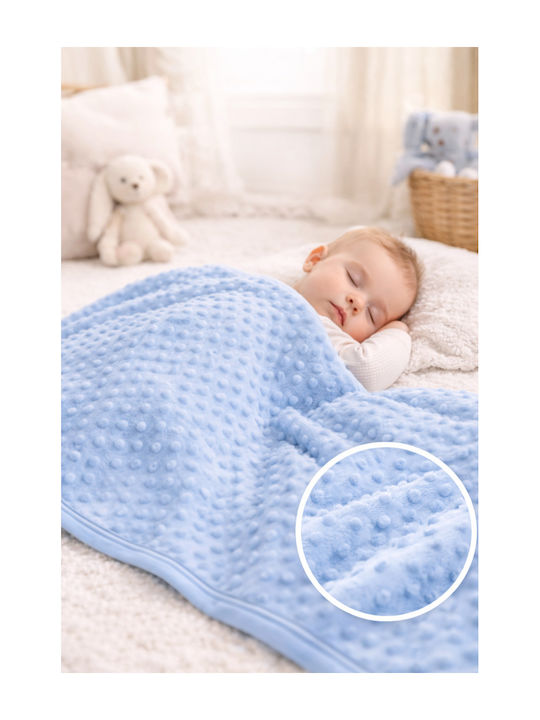 SteweHome Nursery Swaddling Cotton Multicolour Blanket 100x90cm