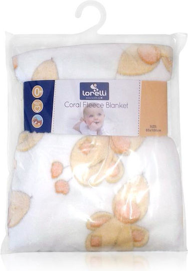 Lorelli Κουβέρτα Αγκαλιάς & Λίκνου Coral Fleece Πολύχρωμο 85x100εκ.