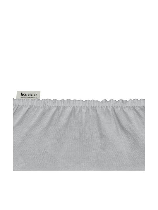 Lionelo Set Lenjerie De Pat Pentru Bebeluși Bumbac Alb 120x60cm