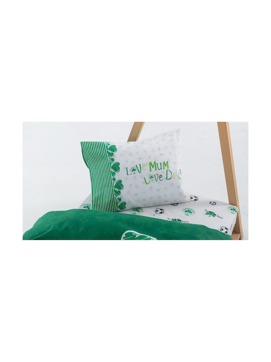 Σετ Σεντόνια Κούνιας Panathinaikos F.c 130x170 Fc12 Σεντόνια Palamaiki Home