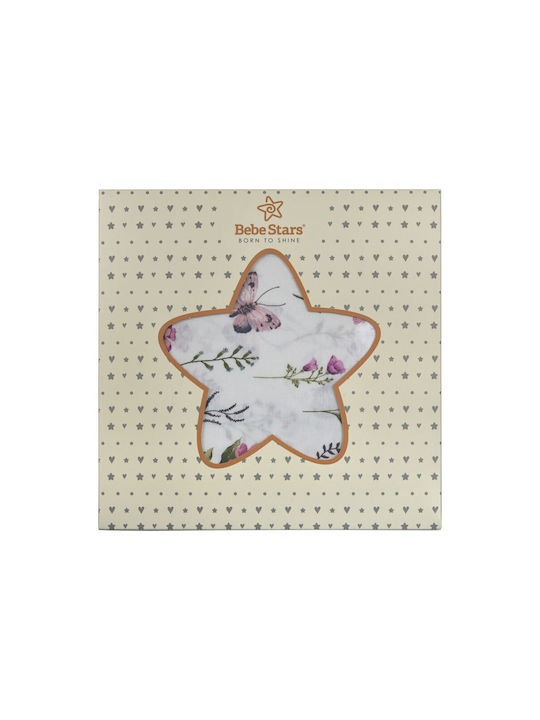 Bebe Stars Σετ Λευκό 150x100εκ.
