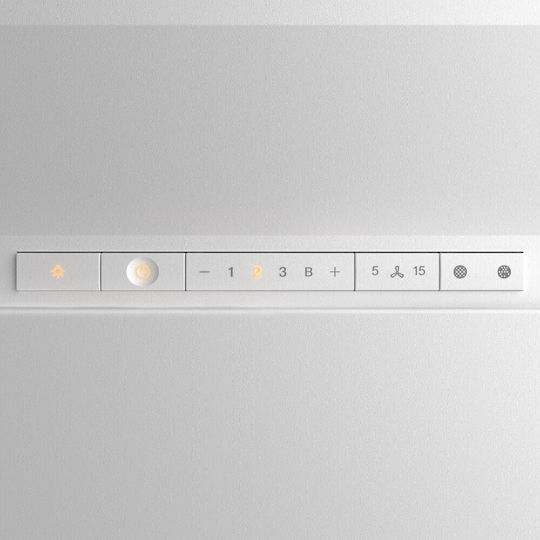 Miele DAC 2240 Stella Απορροφητήρας Νησίδα 116cm Inox