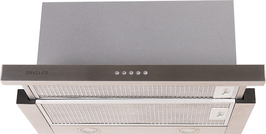 Davoline Ios Ultra Glisantă Hotă 90cm Inox