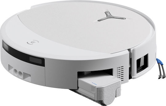 Ecovacs Deebot T90 Omni Robot Vacuum Cleaner with Laser Mapping and 30000Pa Suction Power White