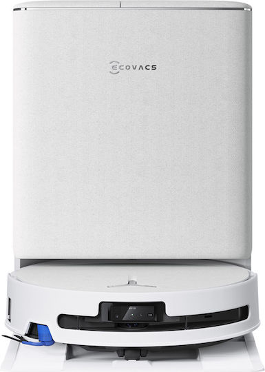 Ecovacs Deebot T90 Omni Robot Vacuum Cleaner with Laser Mapping and 30000Pa Suction Power White