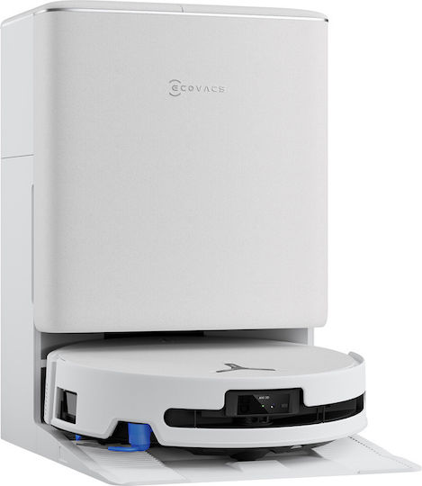 Ecovacs Deebot T90 Omni Robot Vacuum Cleaner with Laser Mapping and 30000Pa Suction Power White