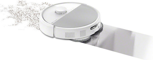 iRobot Roomba Plus 505 Комбо Прахосмукачка Робот със Скенер Лазерна Картографиране Бяла