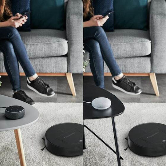 Rowenta X-Plorer Series 130 AI Robot Vacuum Cleaner with Laser Mapping and Suction Power 4000Pa Black