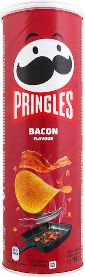 Pringles Chipsuri cu Gust de Bacon 165gr