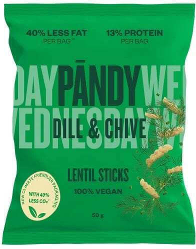 Pandy Pandy Protein Kartoffelchips mit Geschmack Anethos & Chino Gras 50gr