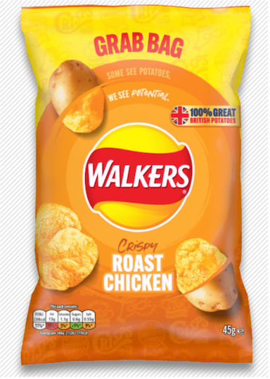 Walkers Chipsuri Pui La Rotisor 45gr