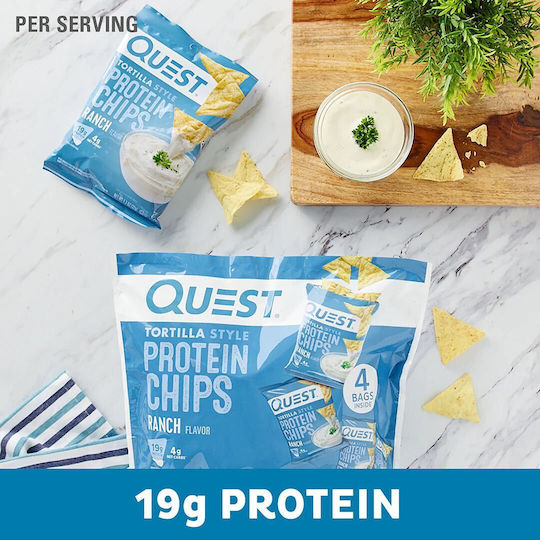 Протеинови Тортиля Чипс 32г Quest Nutrition Ranch