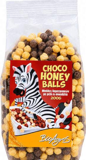 Βιο Αγρός Bio Δημητριακά Choco-Honey Balls 200gr