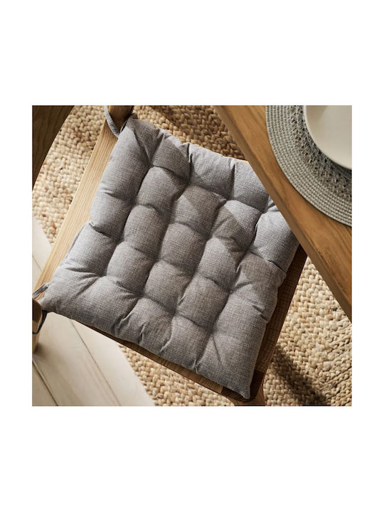Gofis Home Μαξιλάρι Καρέκλας Κήπου Hygg 213 15 Light Grey 43x43εκ.