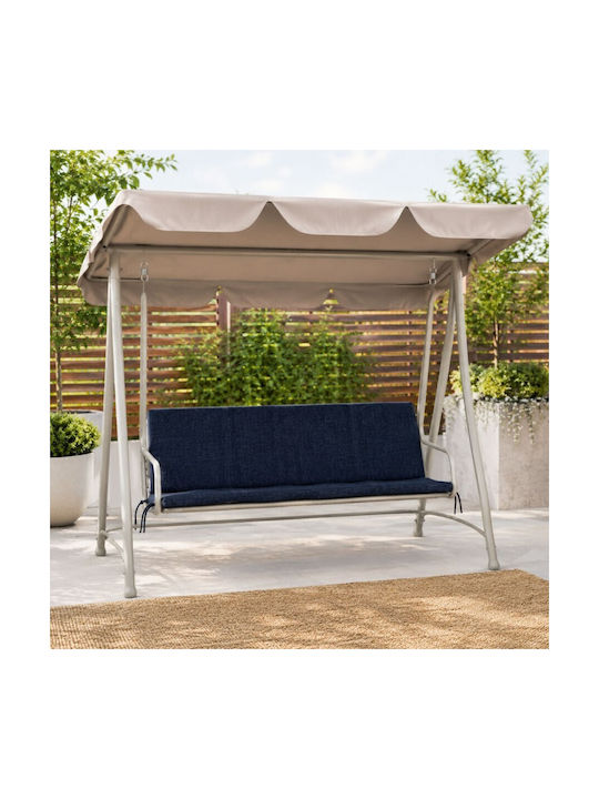Pucioasa Gartenstuhlkissen Mit Rückenlehne Blau 50x150cm