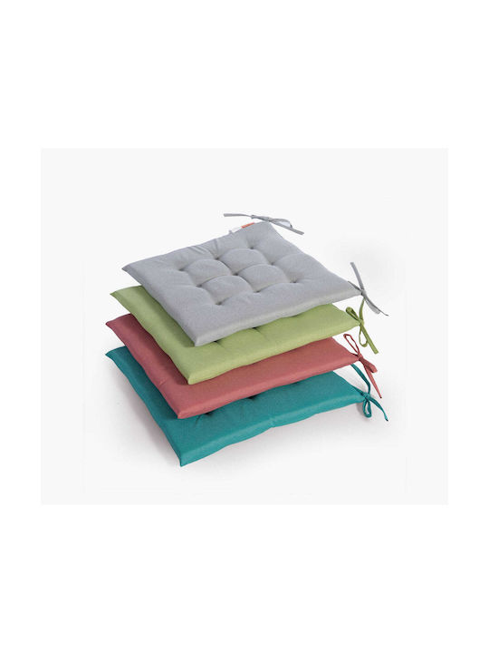 Nef-Nef Homeware Garden Chair Cushion Samba Light Grey 40x40cm (Various Colors)