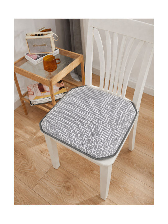 Sidirela Gartenstuhlkissen Porto Rund Beige / Creme 40x40cm