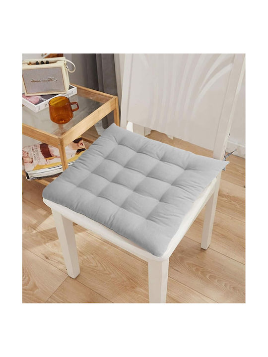 Melinen Garden Chair Cushion Grey 40x40cm