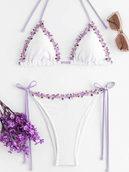 Bikini Set Triangle Lilac