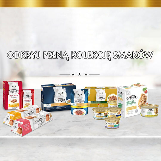 Gourmet Hrana Pentru Pisici Bătrâne Cu Carne De Vită 85gr