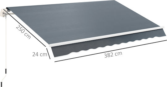 Τεντόπανο Γκρι 3x4m