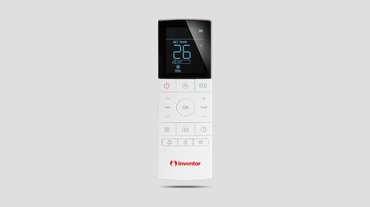 Inventor EconIQ Klimaanlage Inverter 9000 BTU A+++ / A++ mit künstlicher Intelligenz