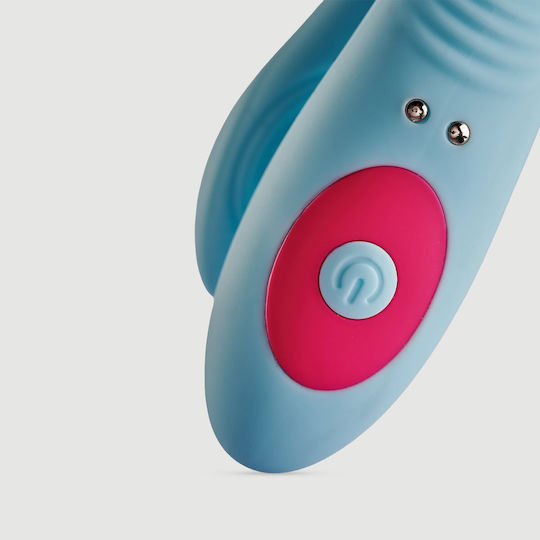 Dream Toys Vibe Vibrator pentru Cupluri cu Control de la Distanță Albastru